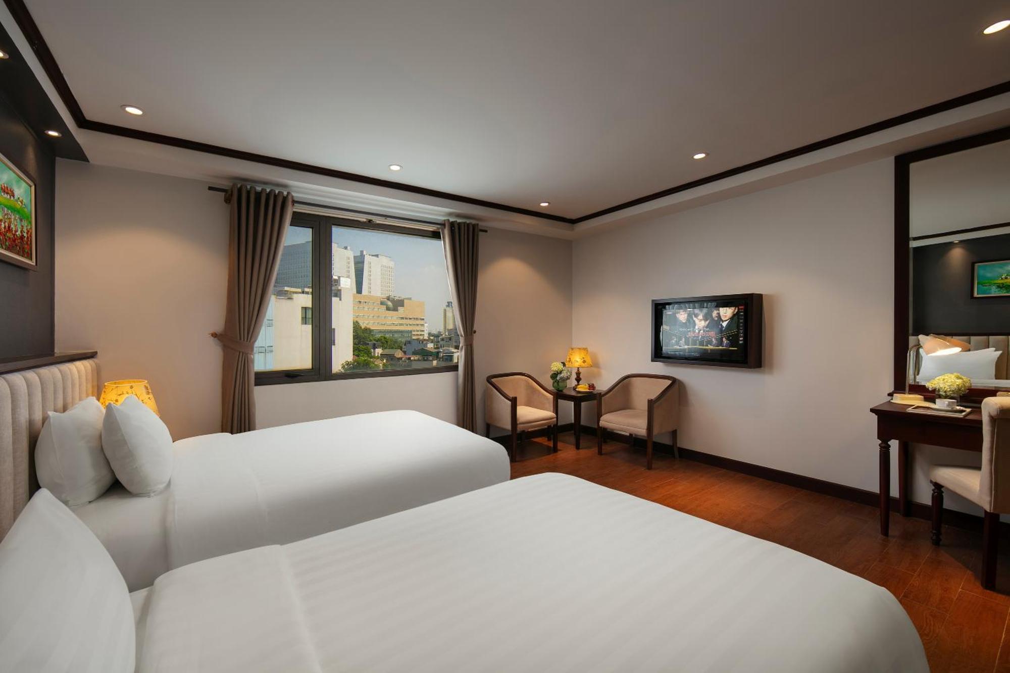 May De Ville Corner Hotel Hanoi Exterior photo